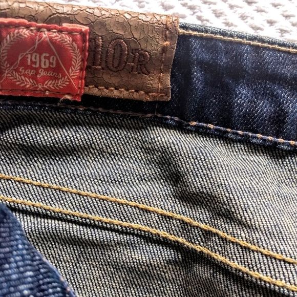 1969 Classic Fit Stretch Med Tint Jeans Sz 10R - Picture 9 of 11